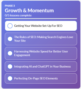 Wealthy Affiliate Phase 3 Training