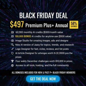 Wealthy Affiliate review Black Friday deal